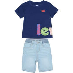 Vêtements Garçon Ensembles enfant Levi's Ensemble Bébé 2 pièces Bleu