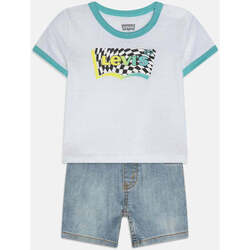 Vêtements Garçon Ensembles enfant Levi's  Blanc