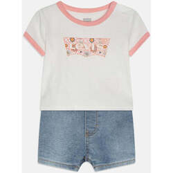 Vêtements Enfant Ensembles enfant Levi's  Blanc