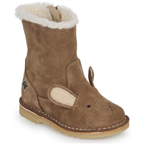 Chaussures Enfant Bottes ville Citrouille et Compagnie MELOPE Marron