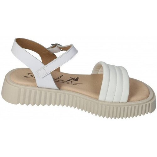 Chaussures Femme Sandales et Nu-pieds Sandali  Blanc