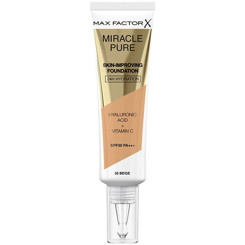 Beauté Fonds de teint & Bases Max Factor Miracle Pure Foundation Spf30 55-beige 