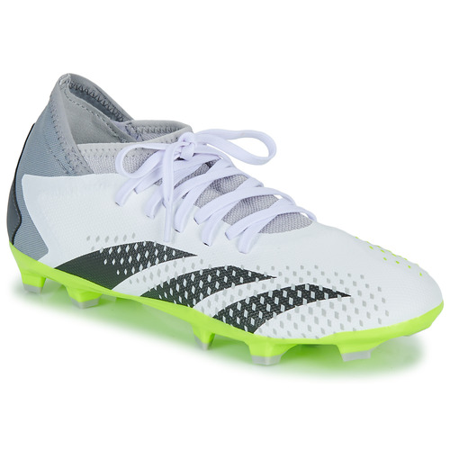 Chaussures Football adidas Performance PREDATOR ACCURACY.3 FG Blanc / Vert