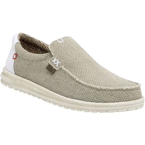 Chaussures Homme Mocassins Dude Mikka braided Beige