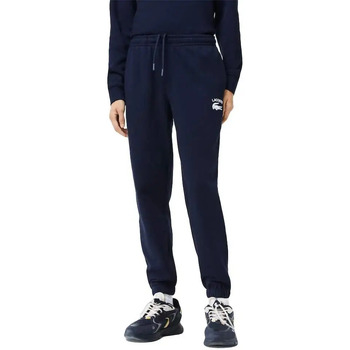 Vêtements Homme Pantalons de survêtement Lacoste coupe fuselée Bleu