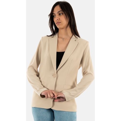 Vêtements Femme Blousons Please j0fy Beige