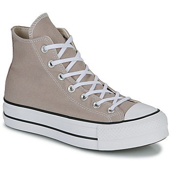 Chaussures Femme Baskets montantes Converse CHUCK TAYLOR ALL STAR LIFT PLATFORM SEASONAL COLOR Beige