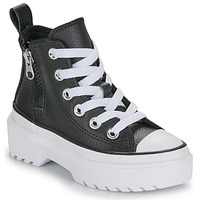 Chaussures Fille Baskets montantes Converse CHUCK TAYLOR ALL STAR LUGGED LIFT PLATFORM LEATHER Noir