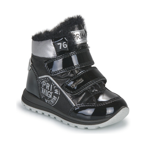 Chaussures Fille Bottes de neige Primigi BABY TIGUAN GTX Noir vernis