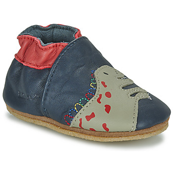 Chaussures Garçon Chaussons bébés Robeez CRETACE STAR Marine