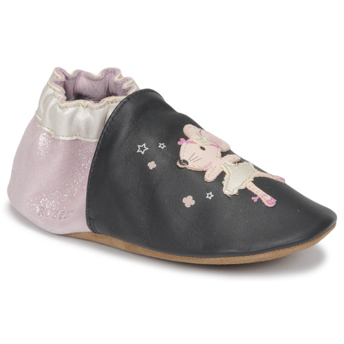 Chaussures Fille Chaussons bébés Robeez DANCING MOUSE Marine