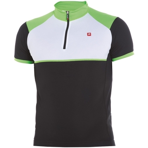 Vêtements Homme Chemises manches courtes Spiuk MAILLOT CP1 FS HOMBRE 15 NEGRO VERDE Vert