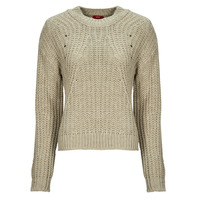 Vêtements Femme Pulls Esprit WO STRUCTURE SWEAT Beige