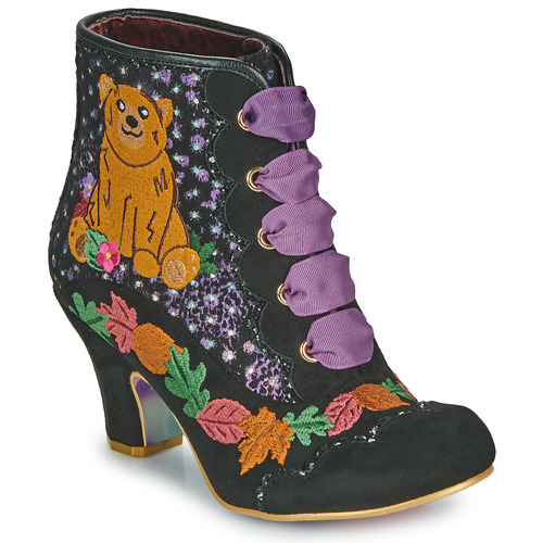 Chaussures Femme Bottines Irregular Choice BIG OL'BEAR Noir