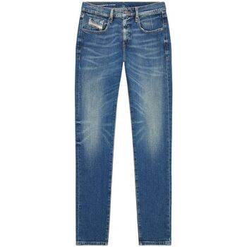 Vêtements Homme Jeans Diesel 2019 D-STRUKT 007L1-01 Bleu