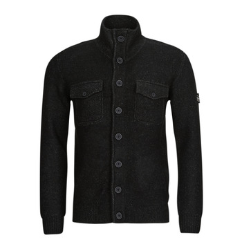 Vêtements Homme Gilets / Cardigans Petrol Industries MEN KNITWEAR COLLAR CARDIGAN Noir