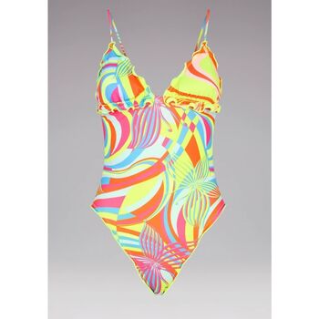 Vêtements Femme Maillots de bain 1 pièce F * * K  Multicolore