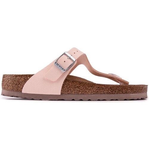 Chaussures Femme Tongs Birkenstock Gizeh Vegan Des Sandales Rose