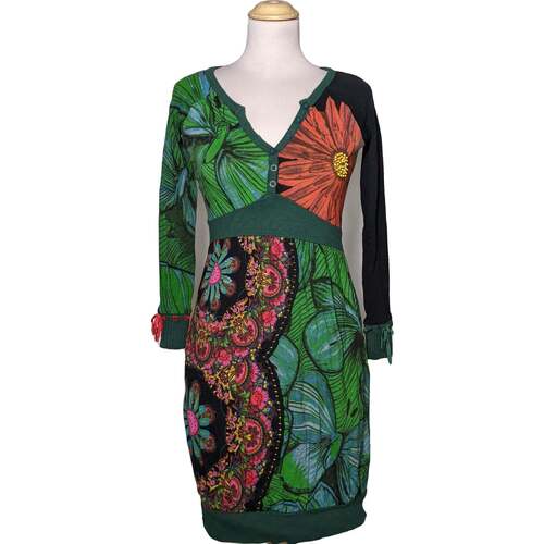 Vêtements Femme Robes courtes Desigual robe courte  36 - T1 - S Vert Vert