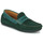 Chaussures Homme Mocassins Pellet CADOR VELOURS VERT FONCE