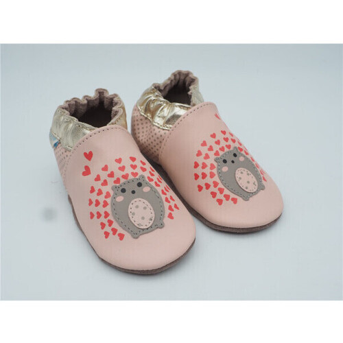 Chaussures Fille Chaussons Robeez spicy hearts chausson élastiqué fille Rose