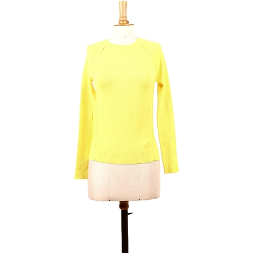 Vêtements Femme Pulls MICHAEL Michael Kors Pull-over en coton Jaune