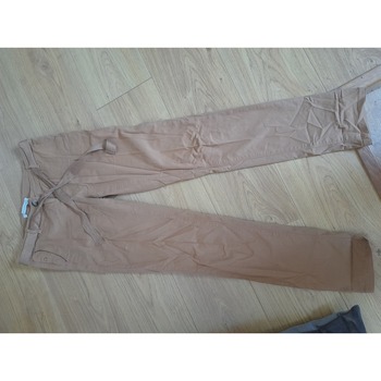 Vêtements Femme Chinos / Carrots Promod Pantalon chino camel Marron