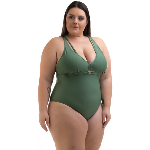 Vêtements Femme Maillots de bain 1 pièce Acquarosa Brilho Natural Aquarosa Agave Vert