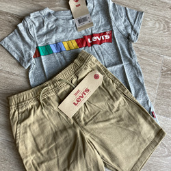 Vêtements Garçon Ensembles enfant Levi's Ensemble Levi’s Gris