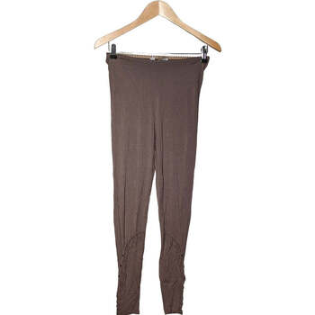 Vêtements Femme Pantalons Deca pantalon slim femme  36 - T1 - S Marron Marron