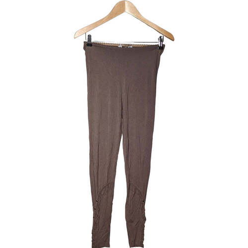 Vêtements Femme Pantalons Deca pantalon slim femme  36 - T1 - S Marron Marron