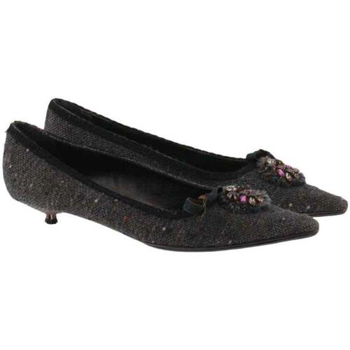 Chaussures Femme Escarpins Prada Talons en tweed Gris