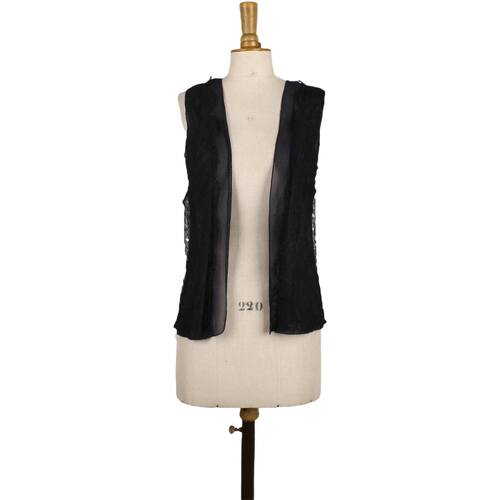 Vêtements Femme Gilets / Cardigans Valentino Gilet en coton Bleu