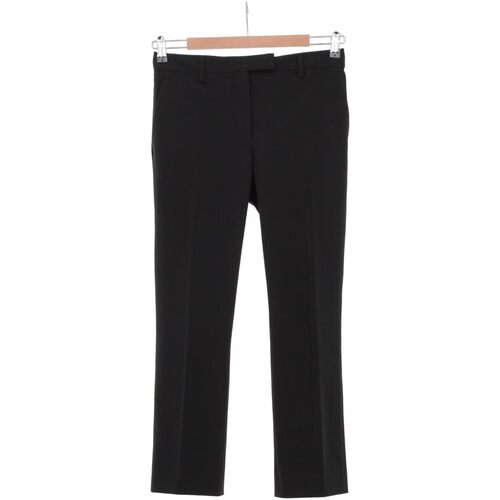 Vêtements Femme Pantalons Prada Pantalon droit noir Noir