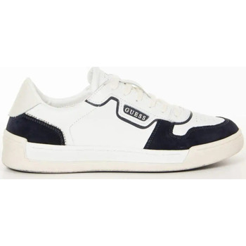 Chaussures Homme Baskets basses Guess authentic Blanc