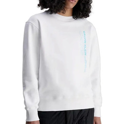 Vêtements Homme Sweats Calvin Klein Jeans Logo Blanc