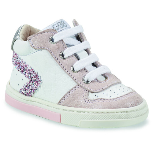 Chaussures Fille Baskets montantes GBB LOULOU Blanc