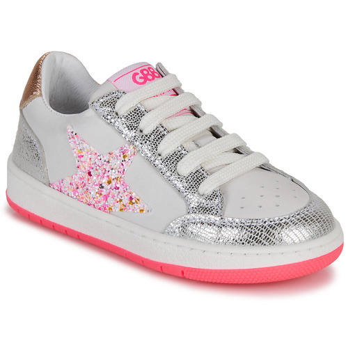 Chaussures Fille Baskets basses GBB HERMINE Argenté