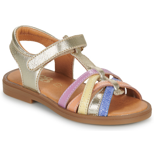 Chaussures Fille Sandales et Nu-pieds GBB ANNABELLE Doré