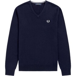 Vêtements Homme Sweats Fred Perry Fp Classic V Neck Jumper Bleu