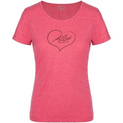 Vêtements T-shirts manches courtes Kilpi T-shirt randonnée femme  GAROVE-W Rose