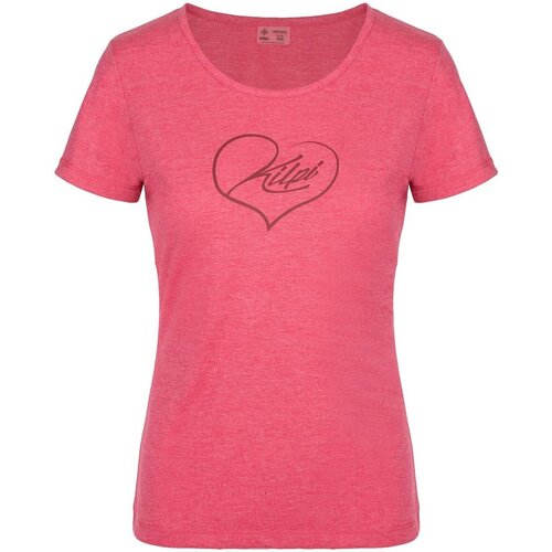 Vêtements T-shirts manches courtes Kilpi T-shirt randonnée femme  GAROVE-W Rose