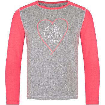 Vêtements T-shirts manches longues Kilpi T-shirt coton fille  SONIER-JG Gris