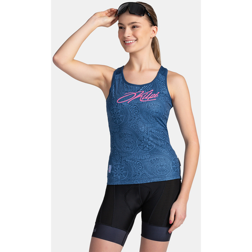 Vêtements Débardeurs / T-shirts sans manche Kilpi Haut de cyclisme pour femme  VAI-W Bleu