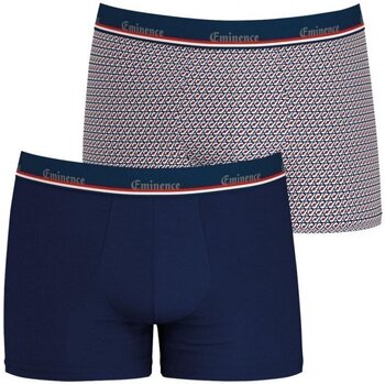 Sous-vêtements Homme Boxers Eminence 2 Boxers Homme FAIT EN FRANCE Impri Bleu