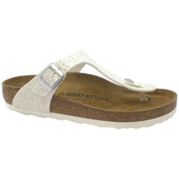 Chaussures Femme Tongs Birkenstock BIR-RRR-1009115-MSW Blanc