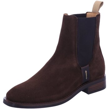 Chaussures Femme Bottes Gant  Marron