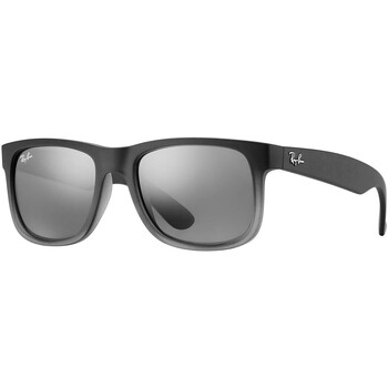 Montres & Bijoux Homme Lunettes de soleil Ray-ban Justin Lunettes de soleil Gris