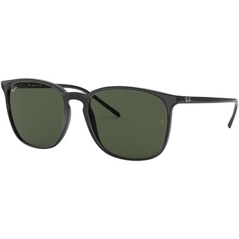 Montres & Bijoux Homme Lunettes de soleil Ray-ban RB4387 Lunettes de soleil carrées Noir