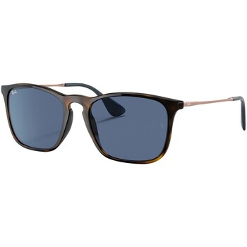 Montres & Bijoux Homme Lunettes de soleil Ray-ban Lunettes de soleil carrées Chris Marron